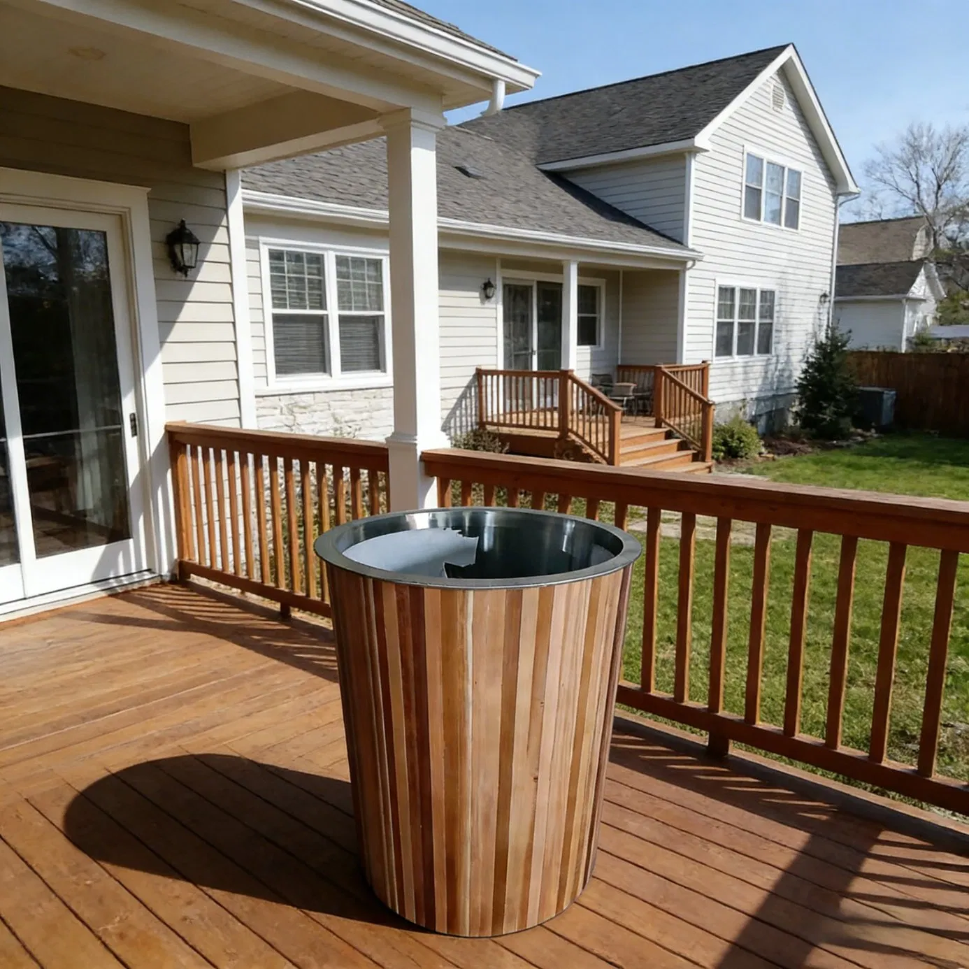 Ванна для ледяных ванн Red Cedar с системой охлаждения