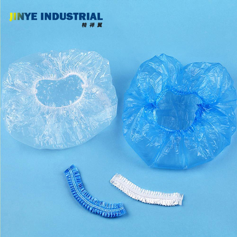 Disposable Plastic Shower Caps Hair Cover for Hotels