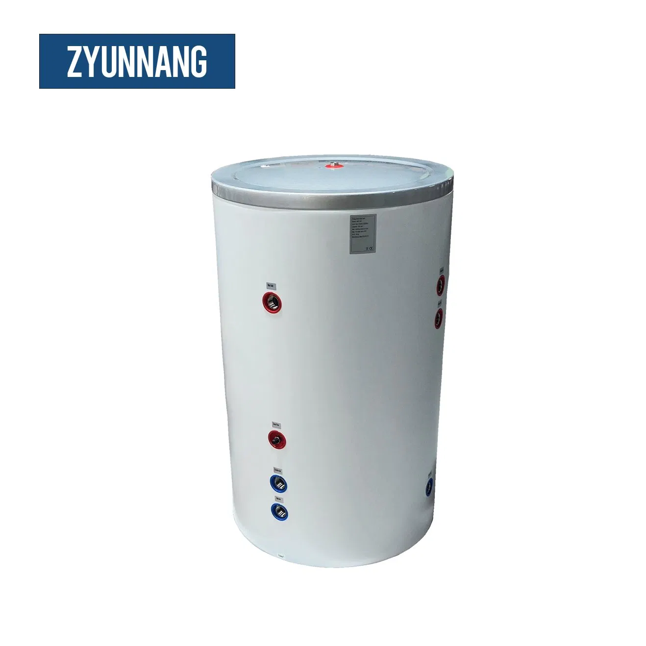 Storage Tank with Inox304 Heat Exchanger Coil for Electric Geyser