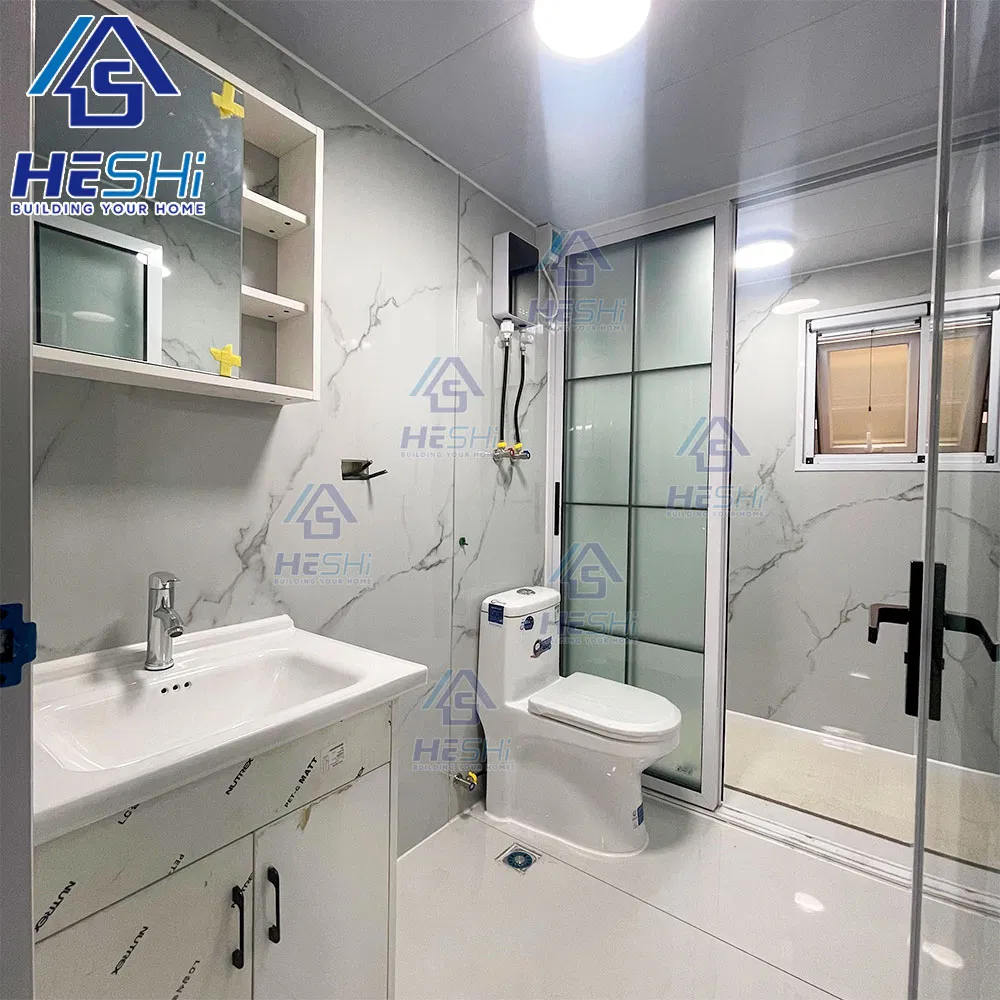 Hot Sale Prefabricated 40FT 20FT Folding Movable Home Two Bedroom Prefab Sale Expandable Container House