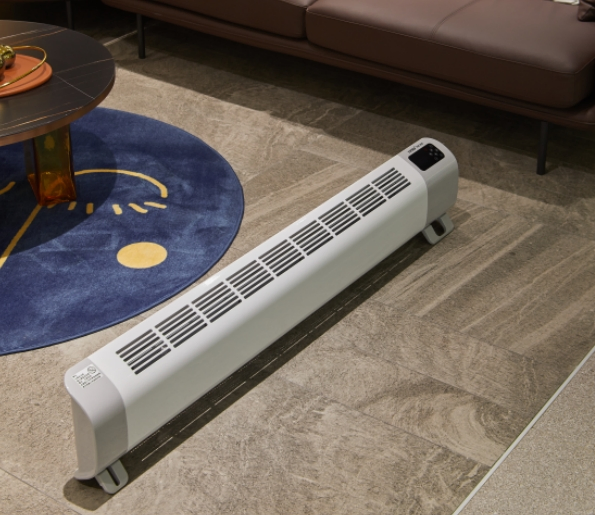 2000W Home Space Quiet Floor Baseboard Heater with Radiator Smart Electric Heating