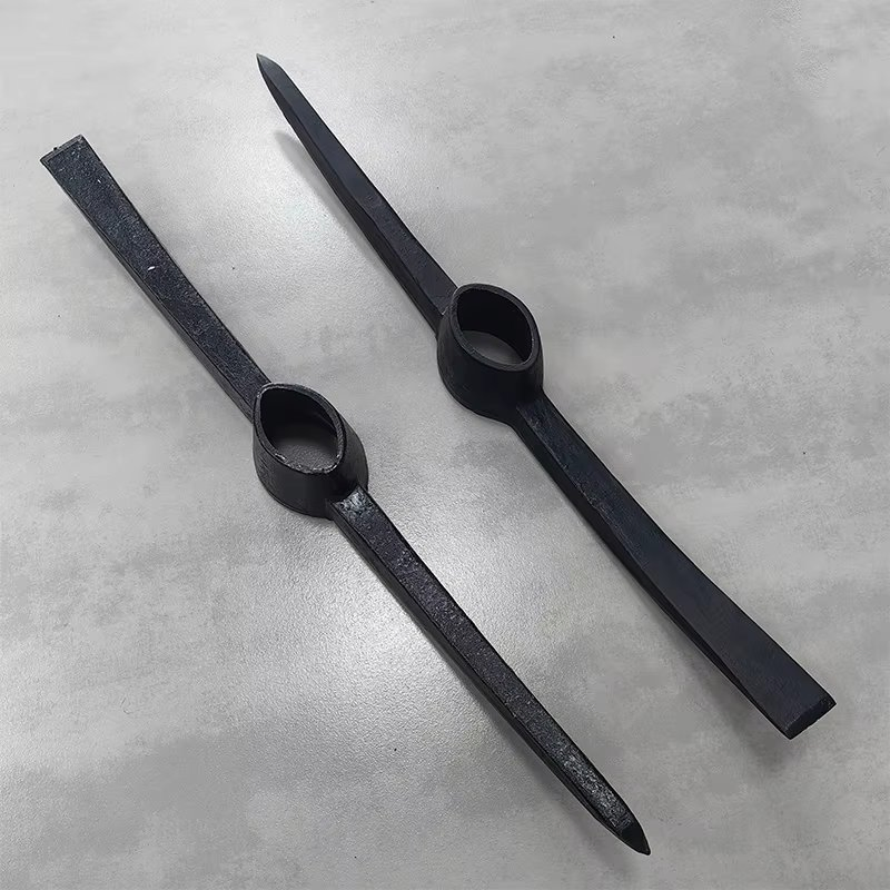 Wholesale High Quality Heavy Duty Railway Steel Forged Outdoor Tools Steel Pickaxe