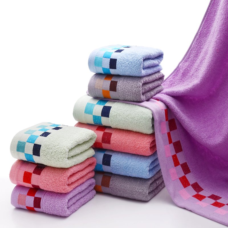 China Wholesale Plain Towels Bath Set Luxury Hotel 100% Cotton Towels