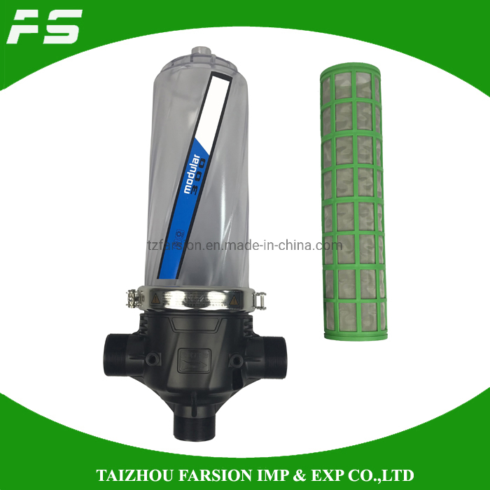 PP Material Extra Large 120mesh 2.5inch 63mm T-Shape Irrigation Water Screen Filter