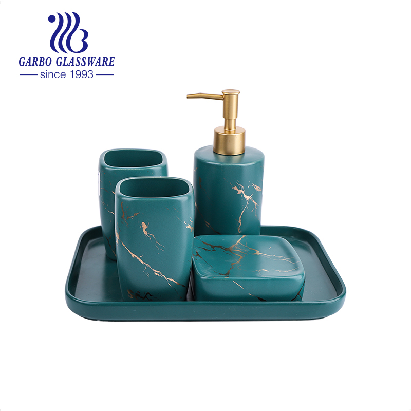 Hot Selling Porcelain Toothbrush Tumbler Glazed White Porcelain Toothbrush Holder