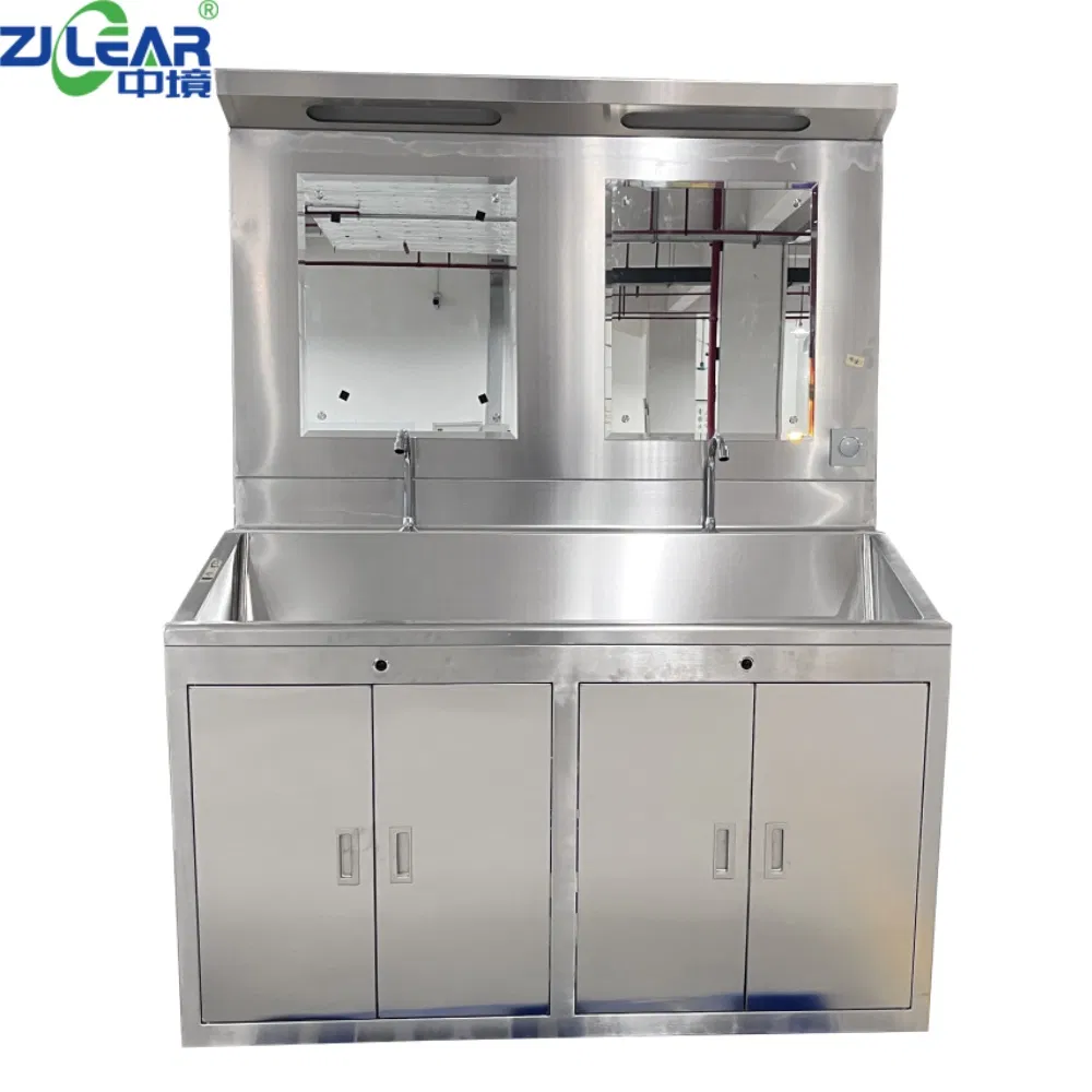 Stainless Steel Wash Sink for Pharmaceutical and Lab Cleaning Personnel Scrub Basin