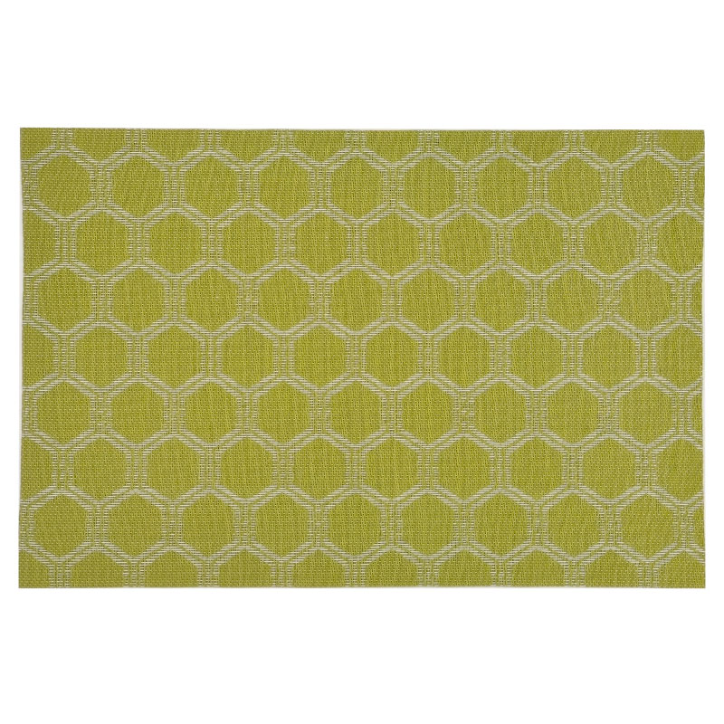 Hot Selling Multi Colors Fresh Good Quality Waterproof PVC Woven Gold Silver Tablemat
