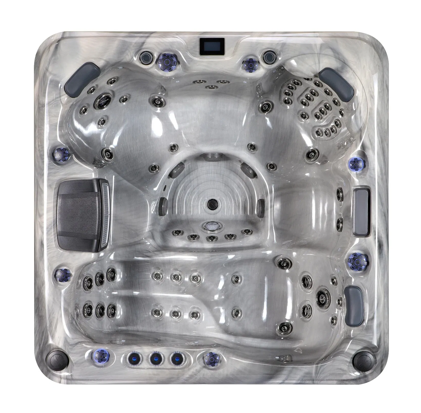 Роскошный СПА-комплекс SR8176 на 4 персоны с Bluetooth и 70 форсунками