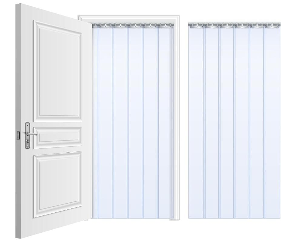 PVC Clear Plastic Transparent Strip for Door Curtain Industry Use