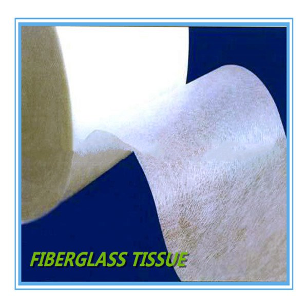 High Strength 5cm Fiberglass Tissue 30g for Winding Pipe