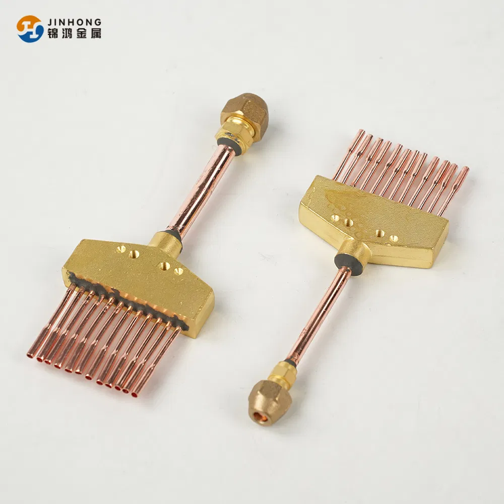 Factory Customized Closed Copper Header Water Distributor Manifold for HVAC System