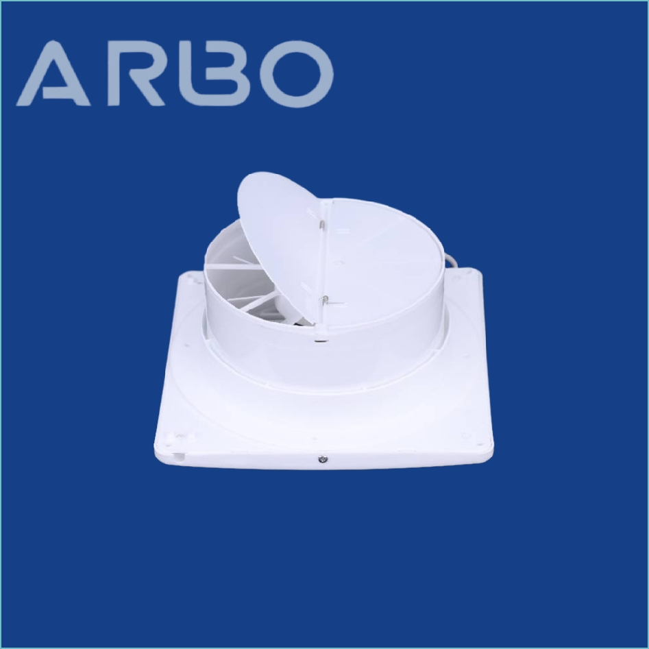 Ultra-Thin 8 Inch Silent Ventilation Fan 100mm Electric Exhaust Fan Plastic