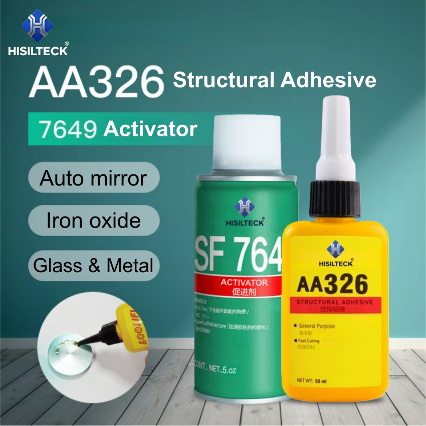 Instant Drying Anaerobic Planar Structural Adhesive 326 Accelerated Curing Agent Sf 7649 Super Glue for Loudspeaker, Magnet, Glass and Metal