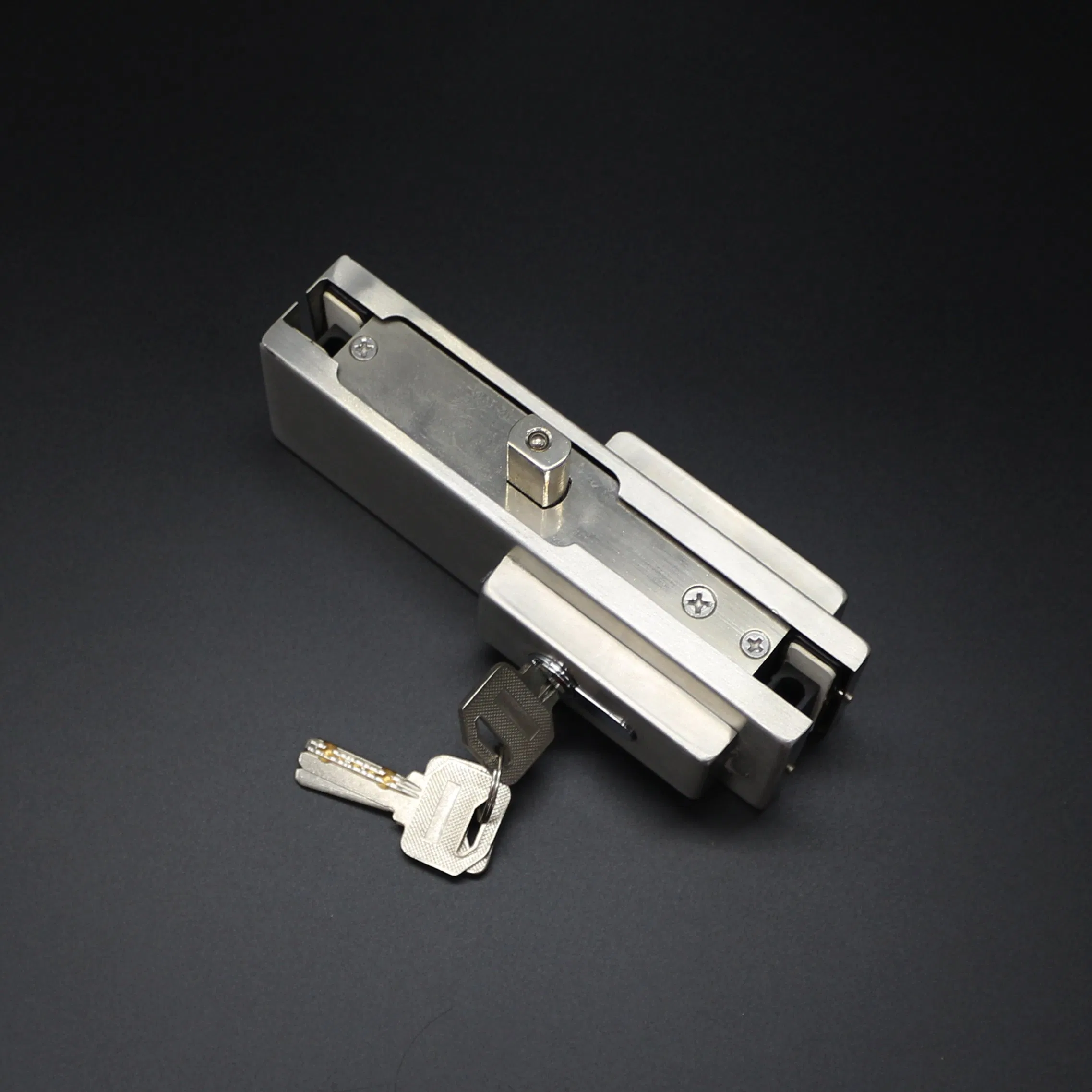 Office Glass Door Bottom Lock Patch Fitting