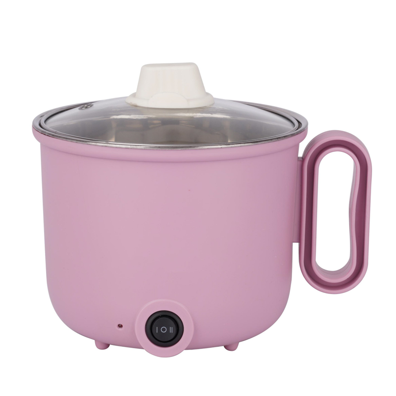 Electric Cooking 2L Personal Rice Cooker Soup Pot Multi-Cooker for Flat