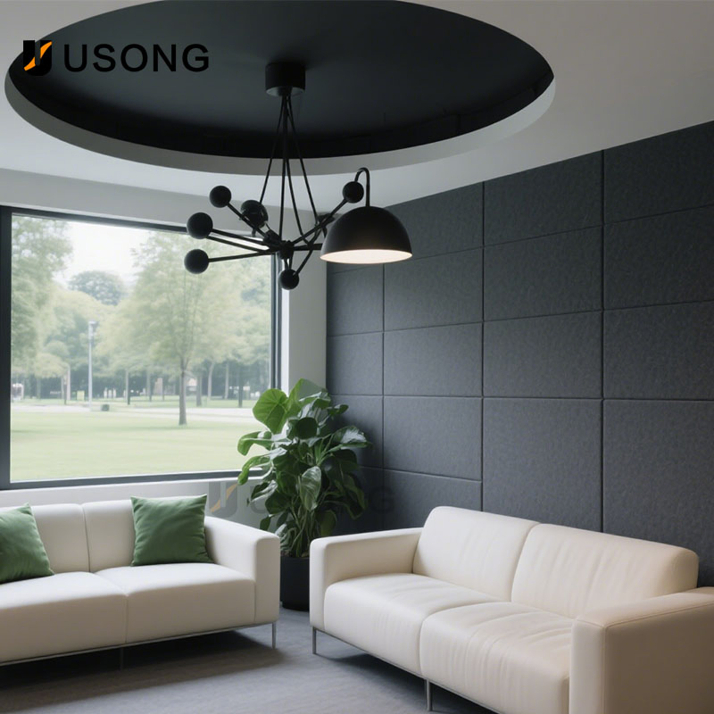 Personalized Fabric Panels for Acoustics and Custom Coffee Wall Decor