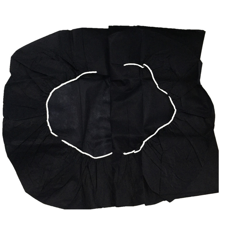 Disposable Heavy Duty Elastic Bed Cover Breathable Disposable Fitted Sheets for SPA Navy Blue Non Woven Fabric