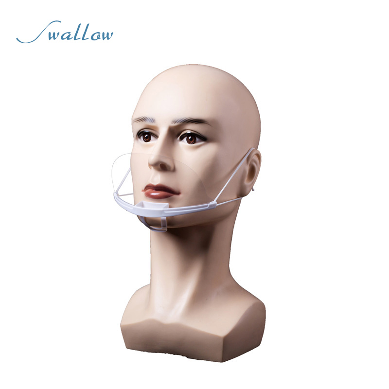 Health Care Anti Fog Anti-Saliva Hotel Kitchen Restaurant Sanitary Transparent Face Protection Cover for Food Service