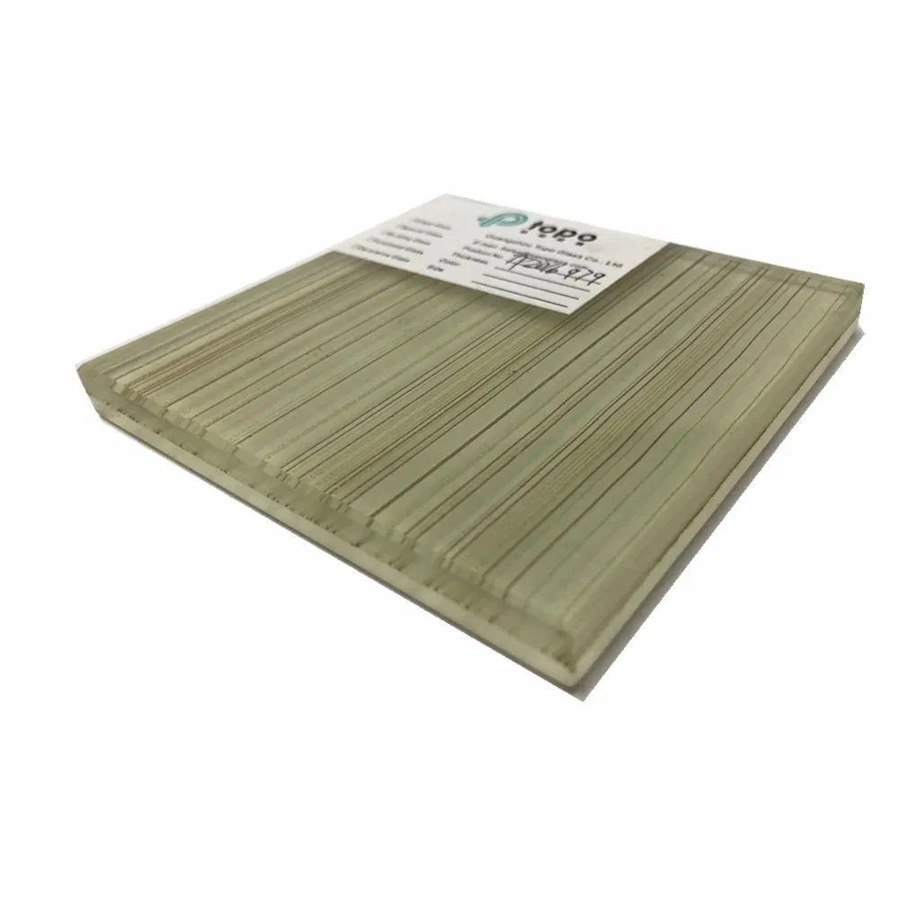 Top Quality Guangzhou Laminated Wire Glass (PLW-TP)