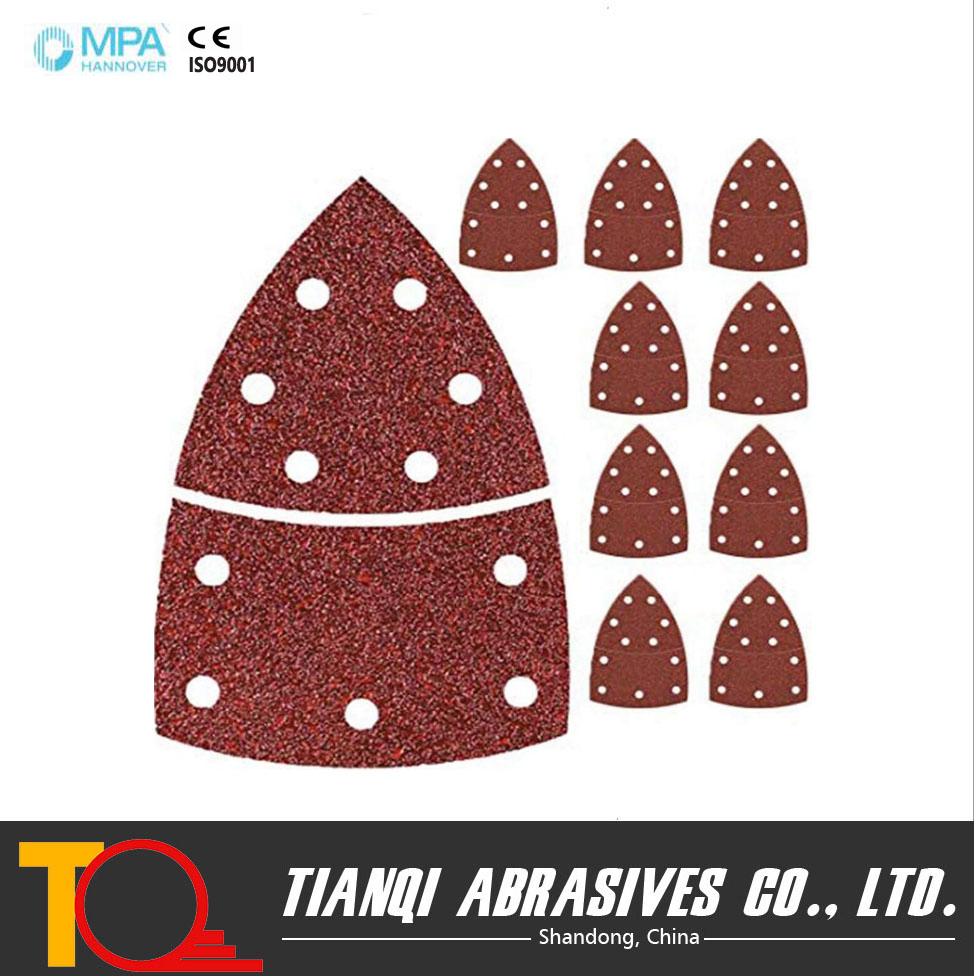 4.5" Aluminum Oxide Dry & Wet Abrasive Sand Paper Disc Grits
