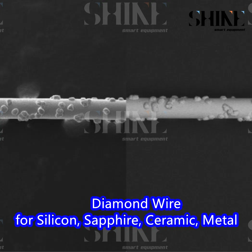 Multi-Wire Diamond Saw Blade with Diamond Cutting Wire and Diamond Coated Wire for Industrial Silicon Sapphire Ingot Slicing