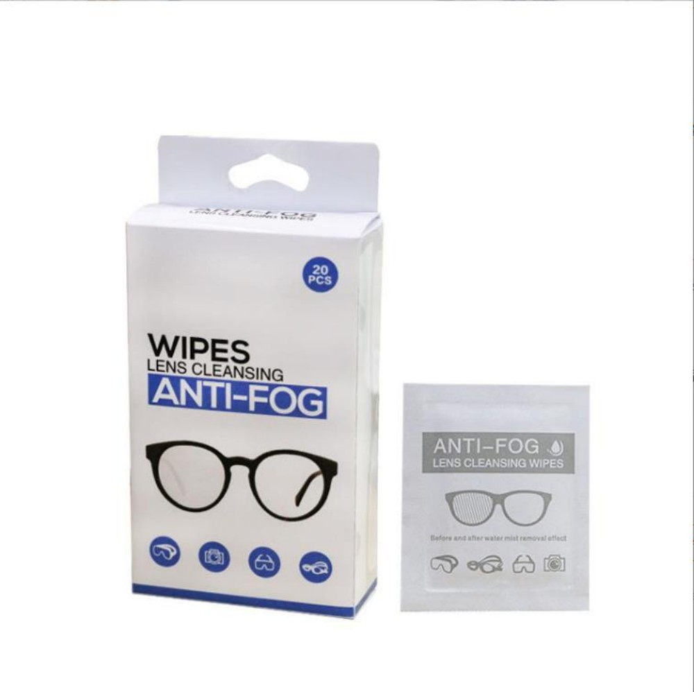 OEM Lens Cleaning Wipes Cleaning Glasses Individual Package Free Sample Glasses Cleaner Cleaning Wet Wipes