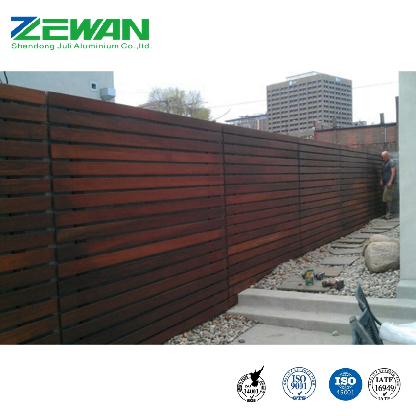 Aluminum Fencing Post Outdoor Garden Decorative Fence Panels Made in China
