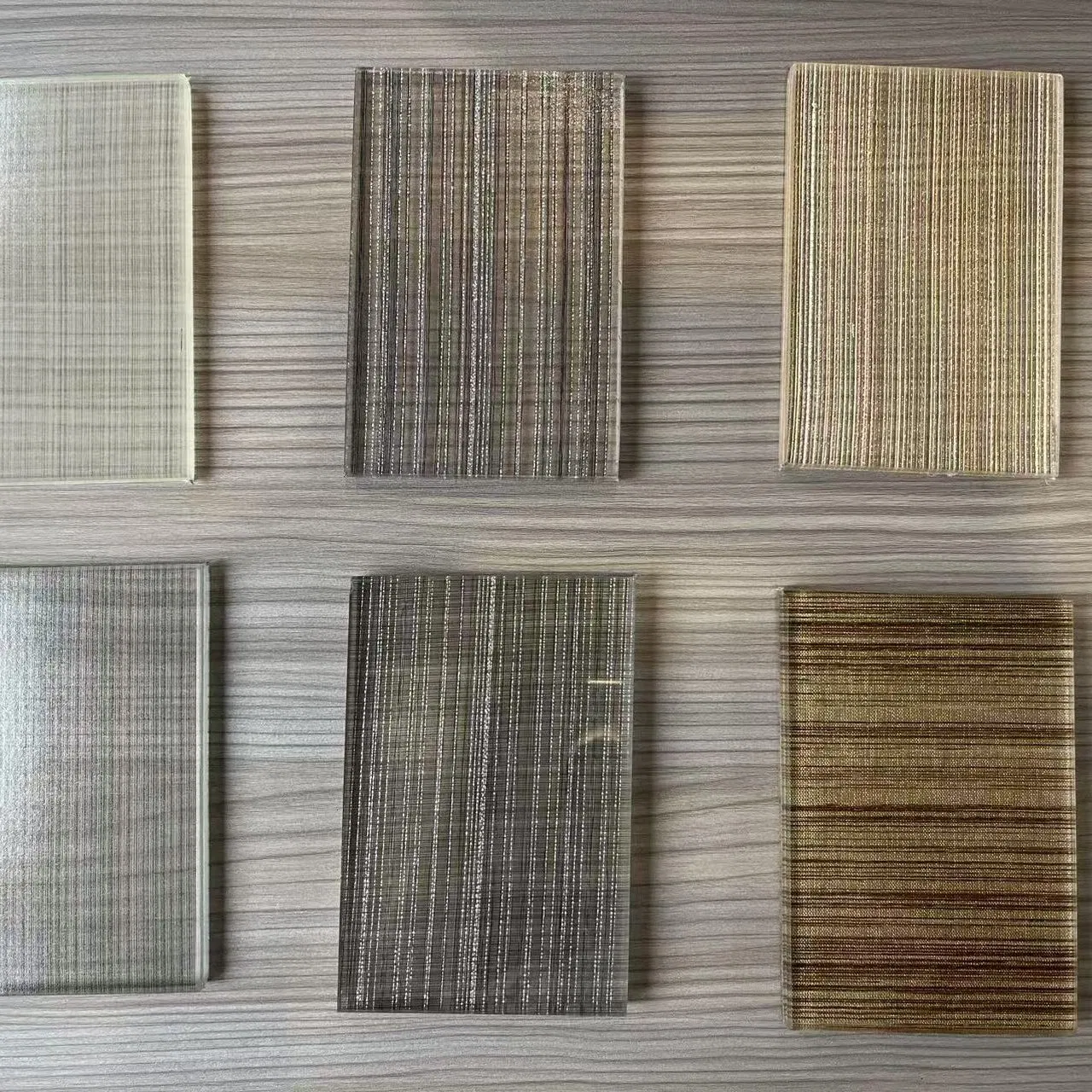 Factory Price Security EVA Laminated Glass Metal Mesh for House/Office Decoration