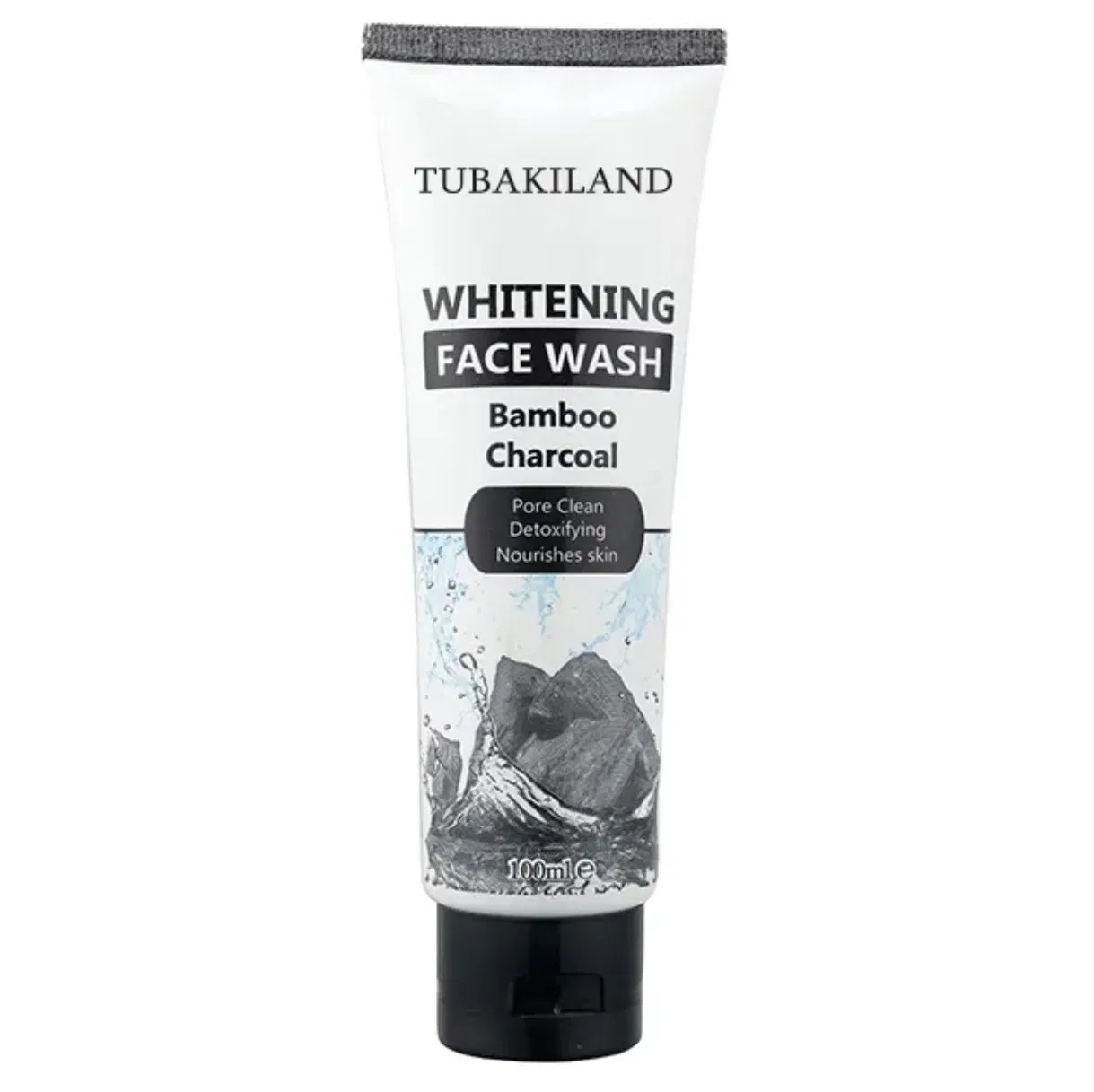 100ml Pore Clean Detoxifying Nourishes Skin Bamboo Charcoal Whitening Face Wash Facial Skin Cleanser