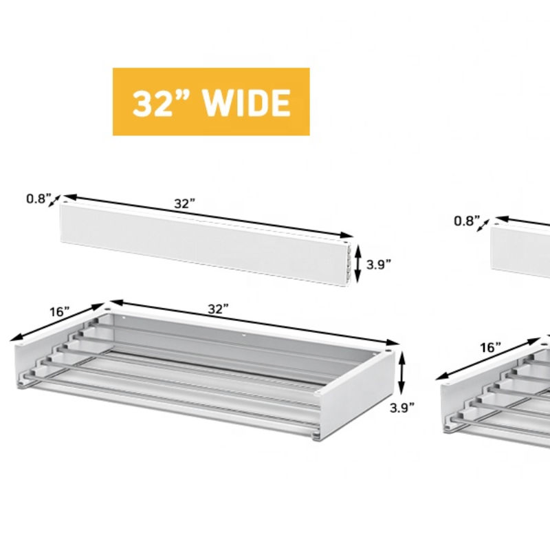 High Quality Wall Collapsible Clothes Drying Rack Folding Laundry Dryer Hanger