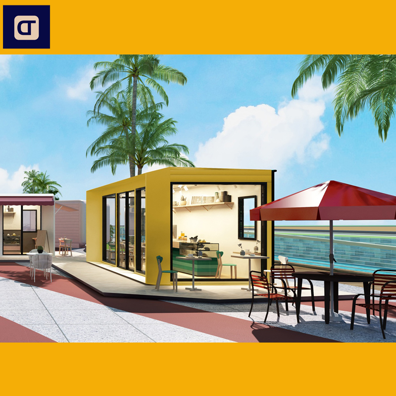 Mobile Store Food and Beverage Outlet Moving Shop Prefabricated House