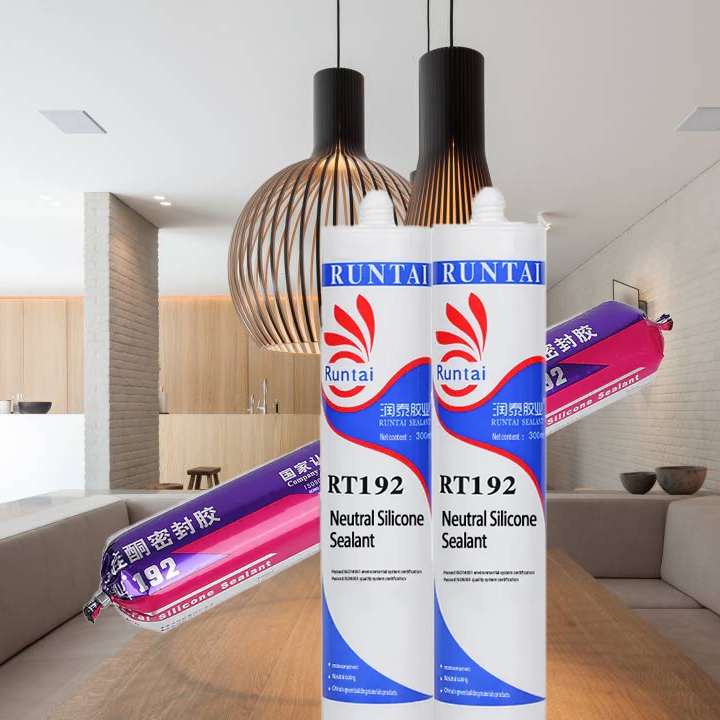 High-Performance 300ml Silicone Adhesive Sealant for Door Applications