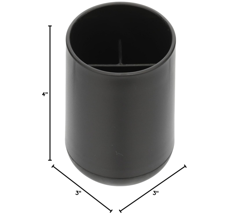 Toothbrush Holder for Normal Toothbrushes, Spin Brushes, and Toothpaste
