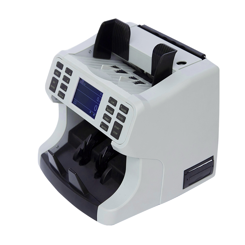 LD-8700 Money Counter with LED Display Cash Register Banknote Printer US Dollar Detection