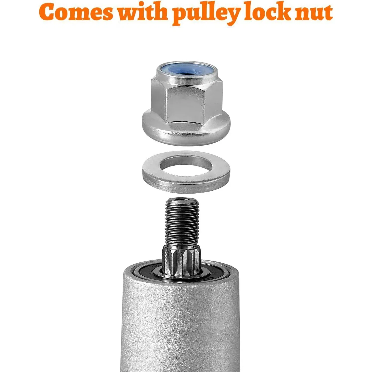 Lawn Mower Spindle Fit for Craftsman Lt1000 Riding Mower Hu Poulan Sears Craftsman Lt2000 Lt3000 Dlt3000 Lawn Mower with 38" 42 Inch Deck