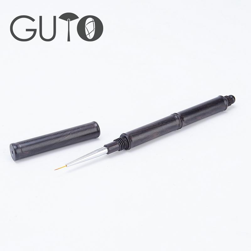 Guyo Black Plastic Handle Nylon Liner Brush Customizable Logo