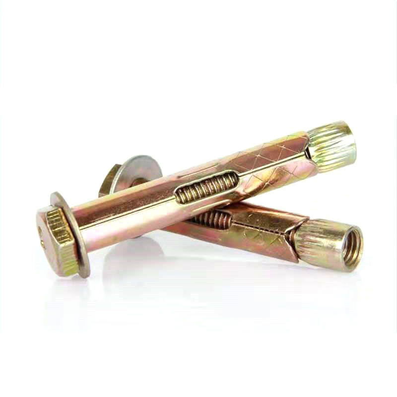 Анкерный болт с распорной гильзой и гайкой