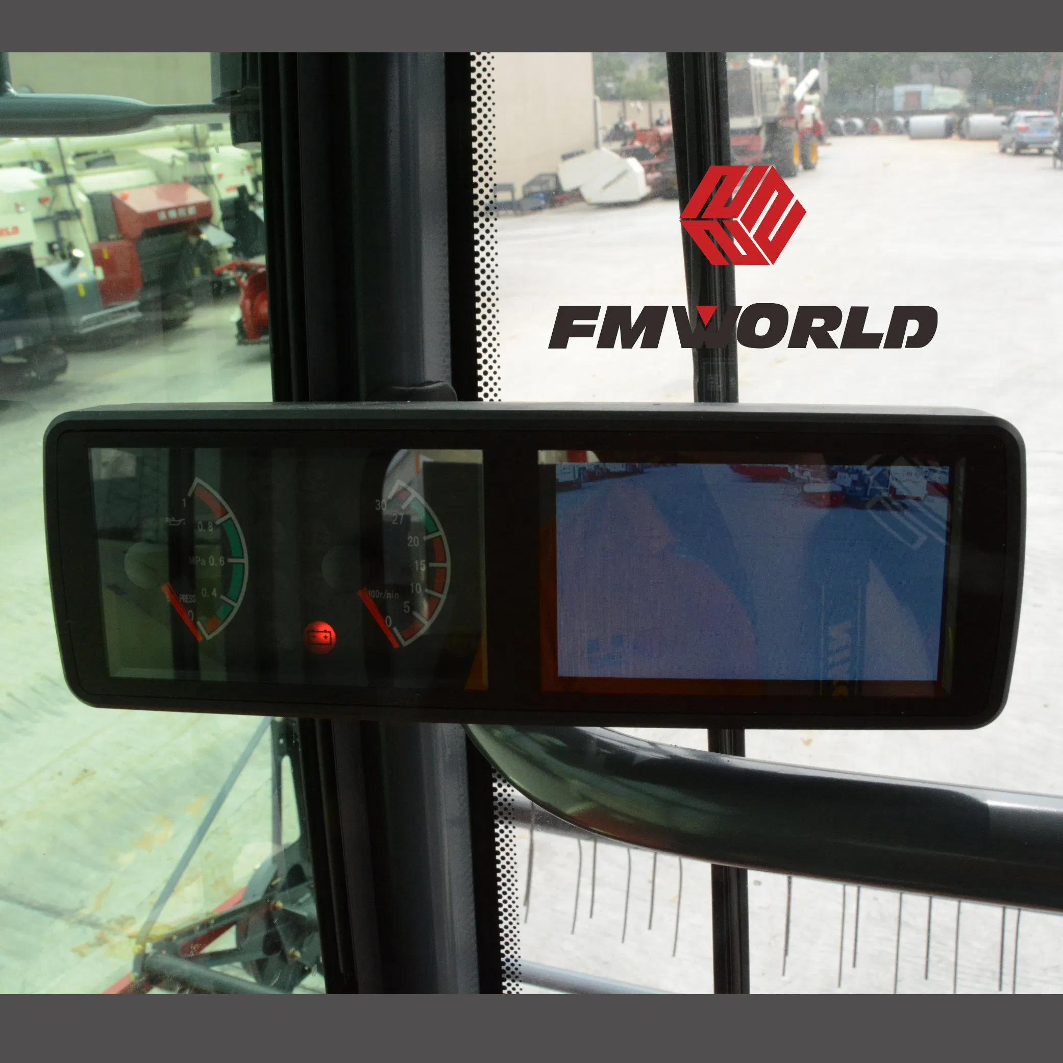 Комбайн зерноуборочный FM World Ruilong Plus с кабиной