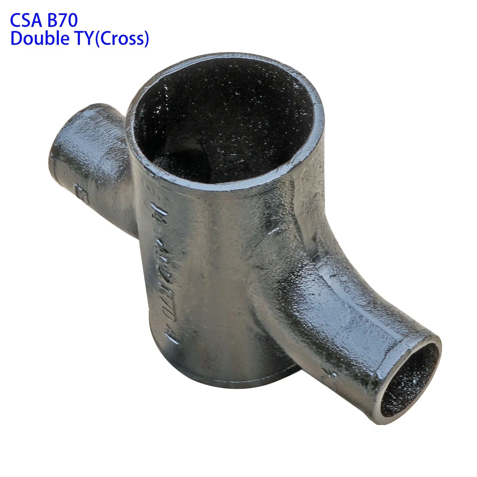 CSA B70 Standard Cast Iron Pipes and Fittings Double "TY"(Cross)