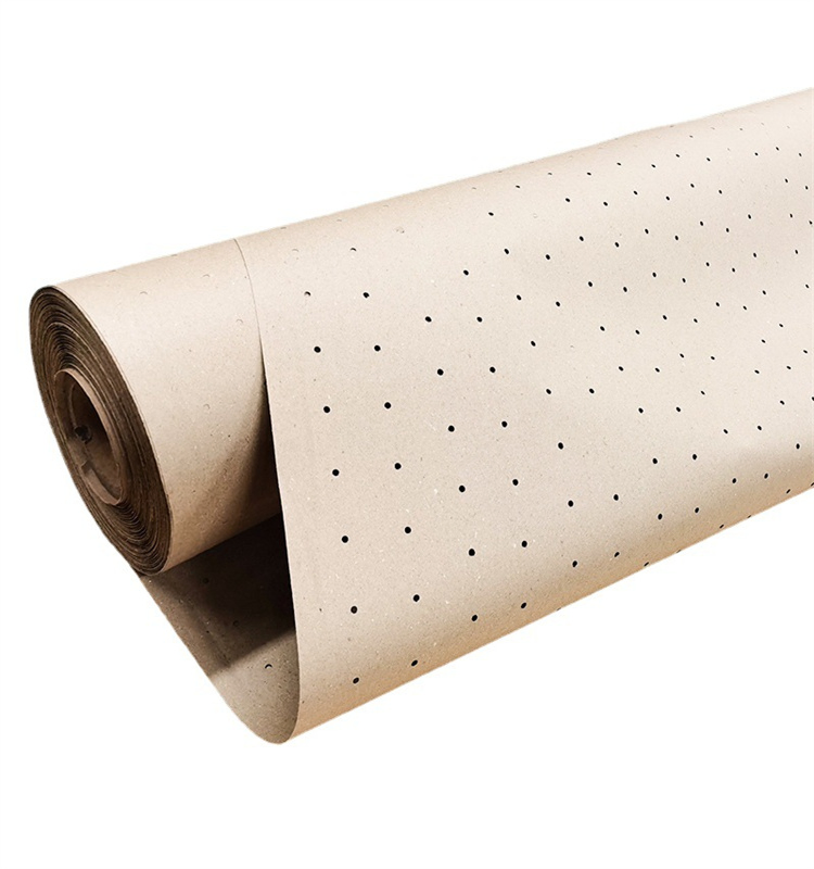 Stable Quality Brown Perforated Underlay Kraft Paper Factory Supply