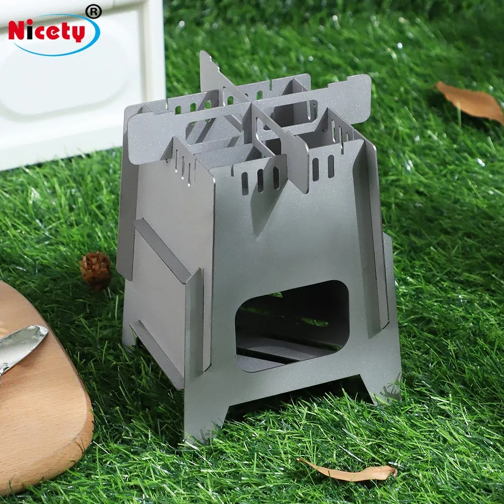 New Arrival Outdoors Stainless Steel Portable Camping Stove for Hiking