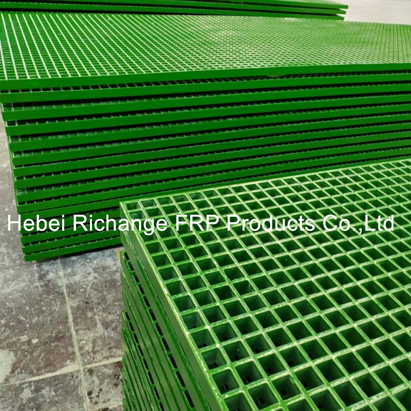 Fiberglass Mesh Walkway Floor Composite GRP FRP Gratings Fiberglass Reinforced Plastic FRP Grating Walkway