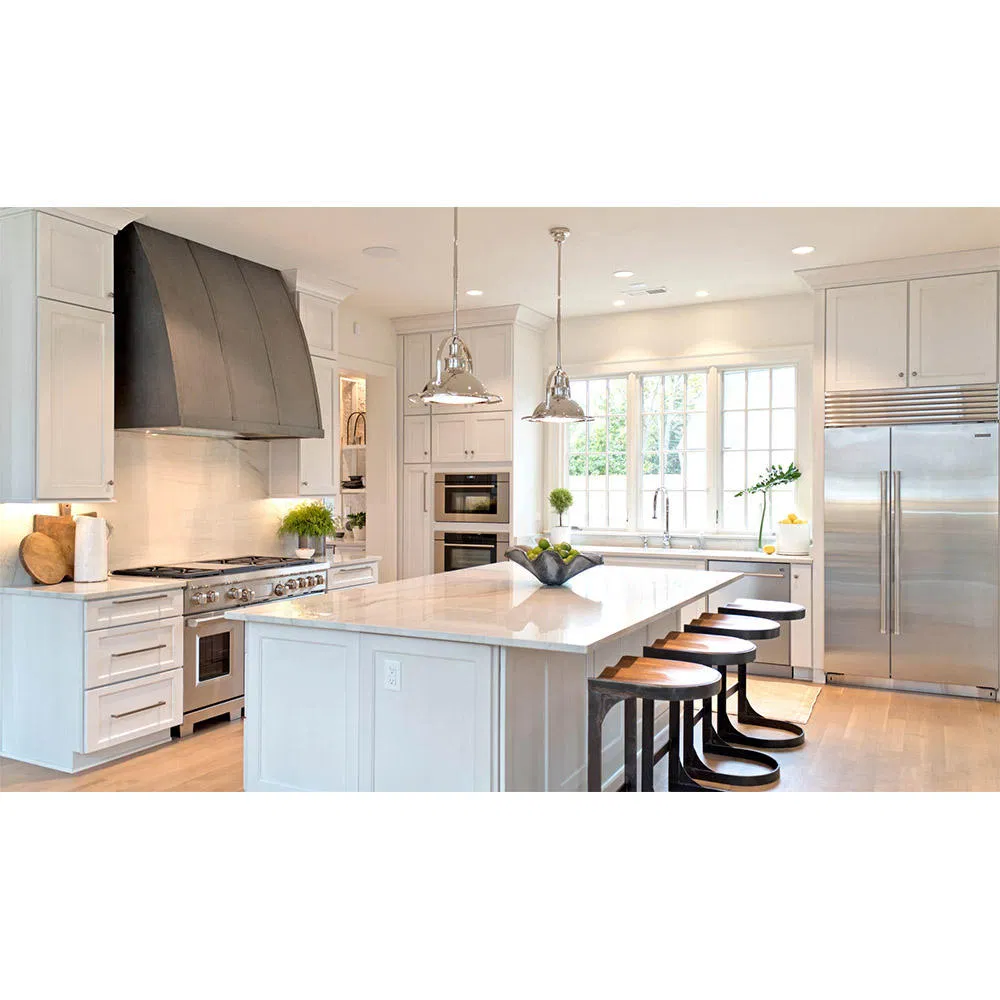 Modern American Style Solid Wood Kitchen Cabinet for Kitchen Furniture