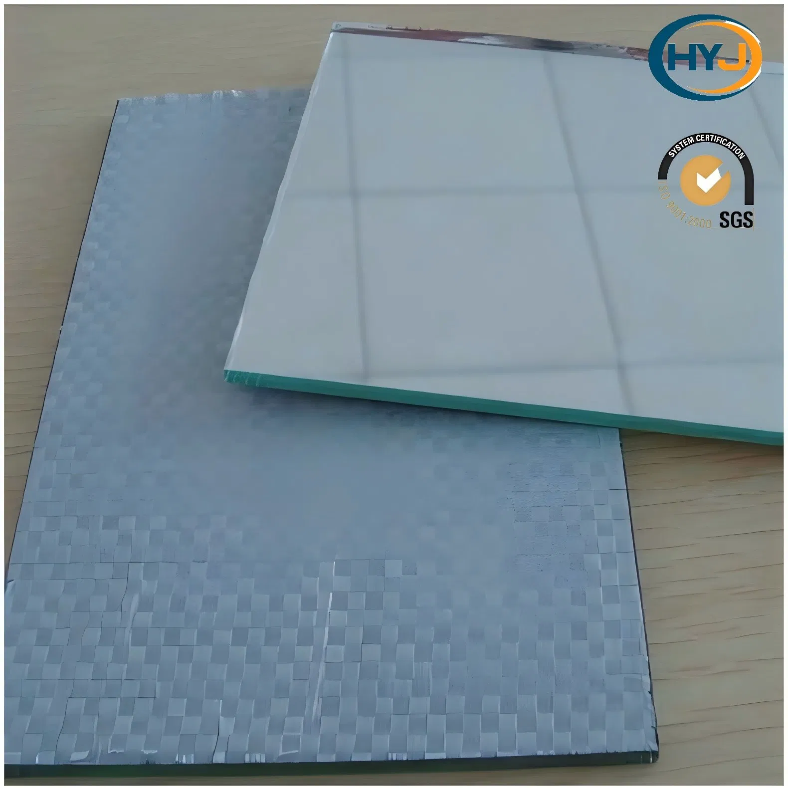 CE Certificate PE Woven Mirror Backing Safety Tape for Shatterproof