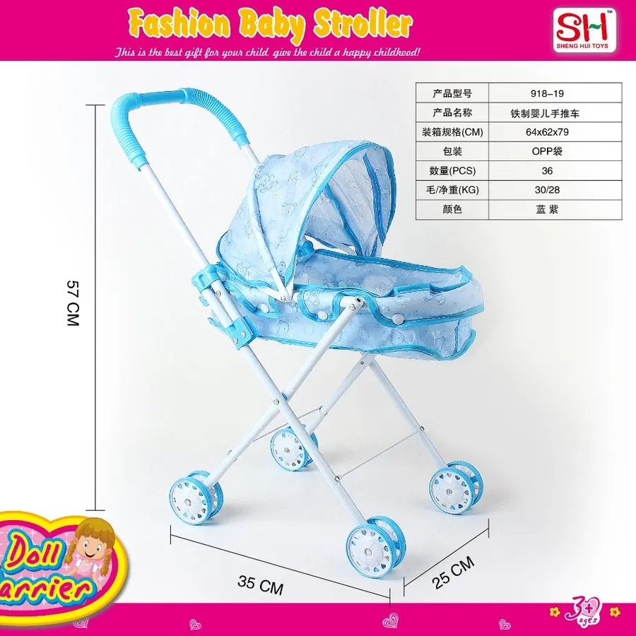 Portable Baby Easy Go Toy Car Doll Stroller Toy for Sale