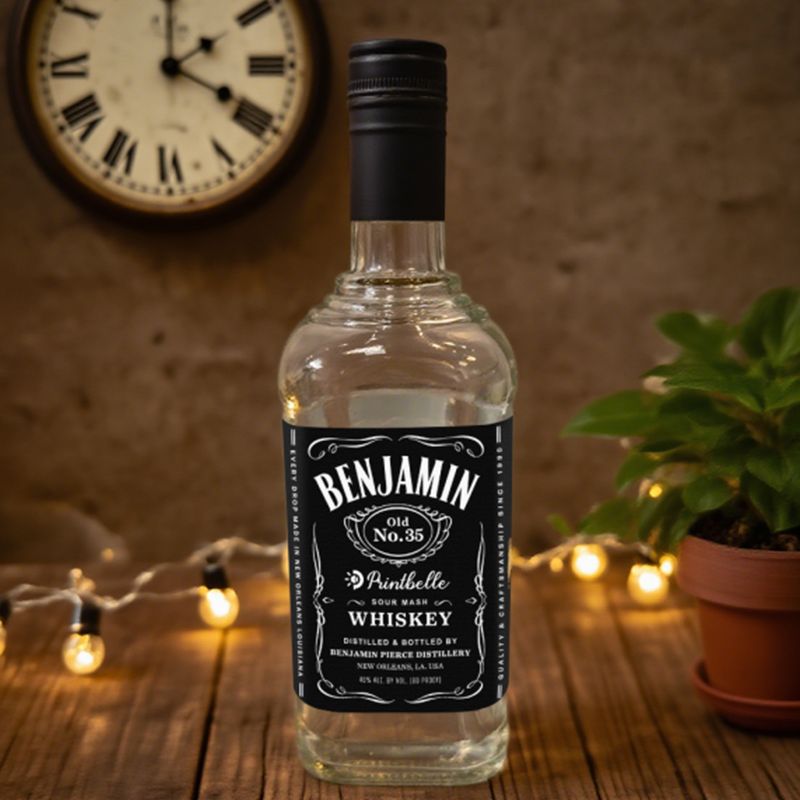 Vintage Inspired Whisky Bottle Perfect for Gifting and Display