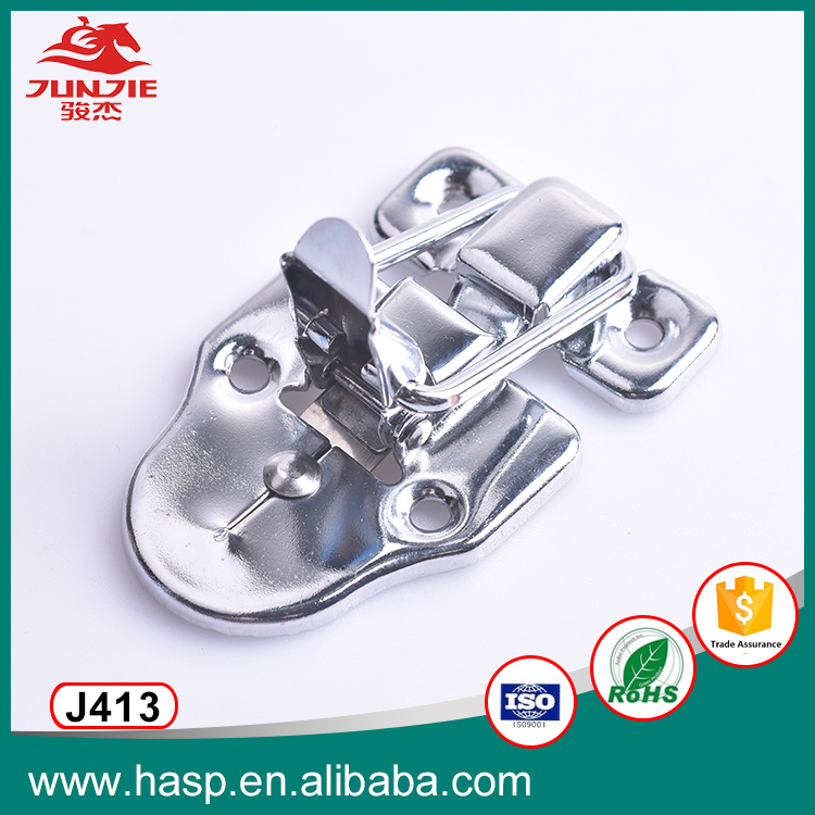 Metal Briefcase Latch Lock with Key Transportation Box Mild Steel Draw Latch Lock J411