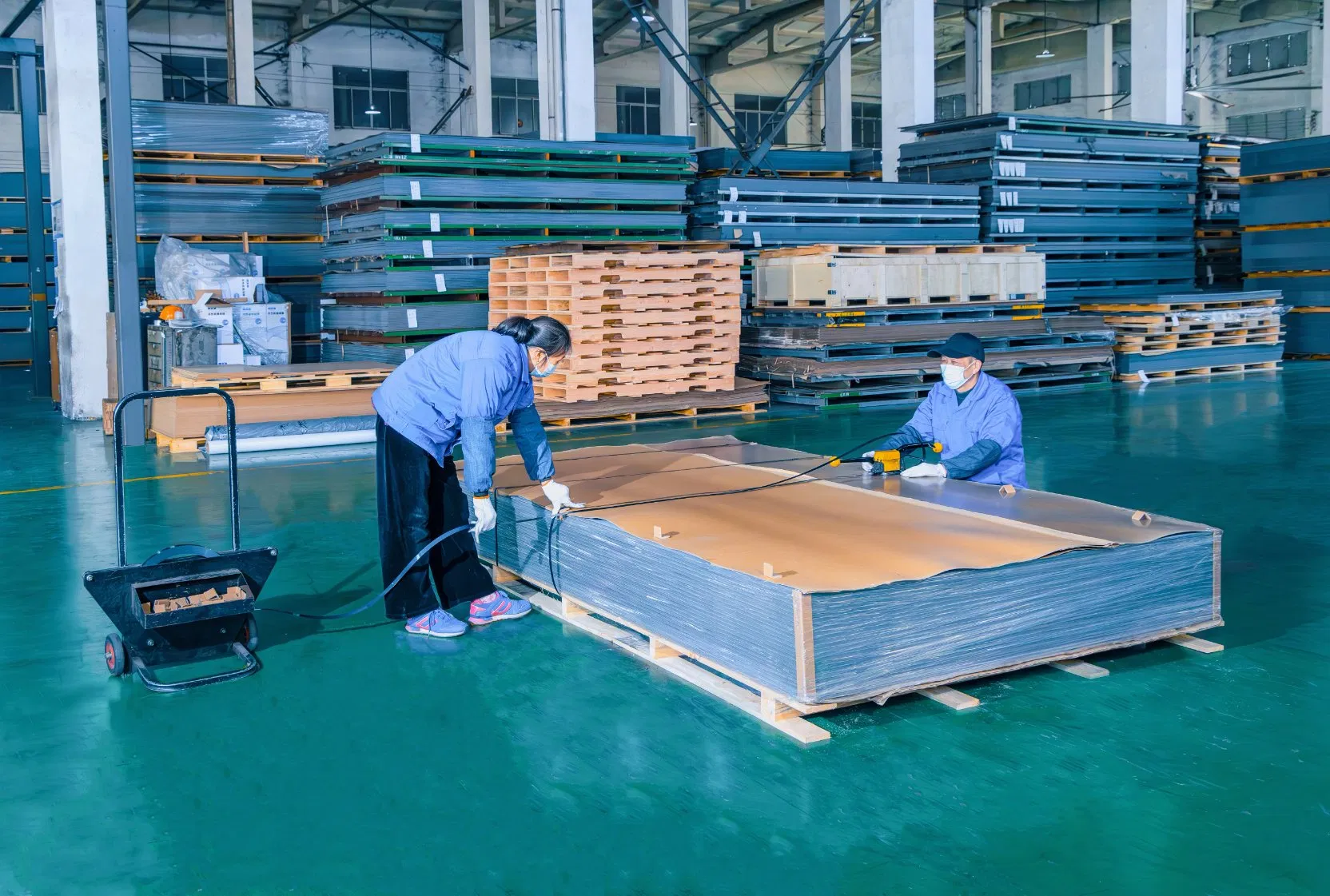 High Strength Material Lightweight Compact Laminate Board High Pressure Solid Core HPL for Toilet Dividers