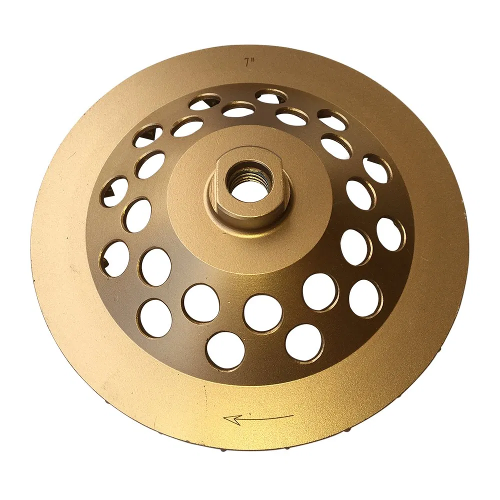 7" Diamond Grinding Wheels for Masonry 24 Segments Bond 5/8"-11 Arbor