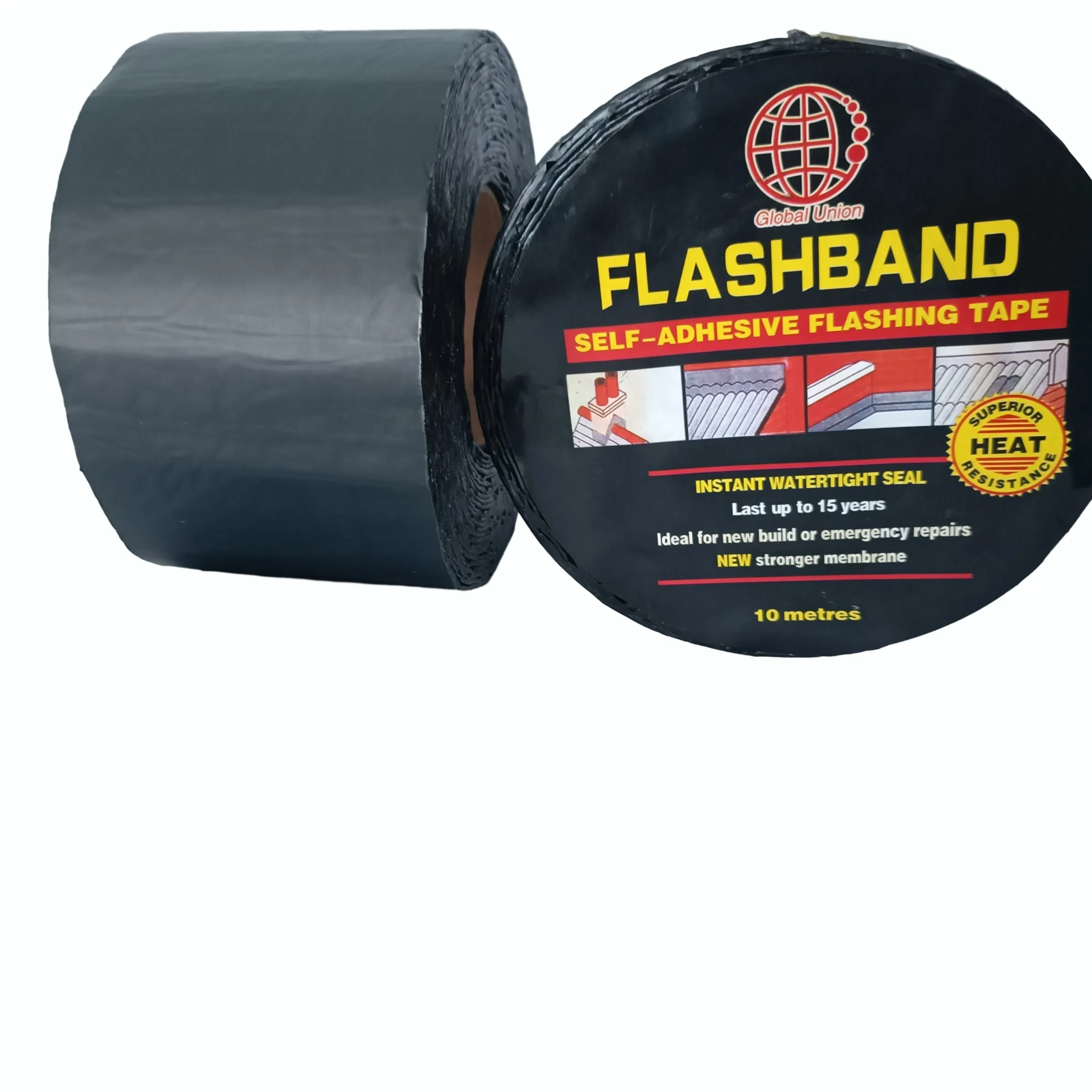Bitumen Asphalt Self Adhesive Aluminum Foil Tape for Waterproofing